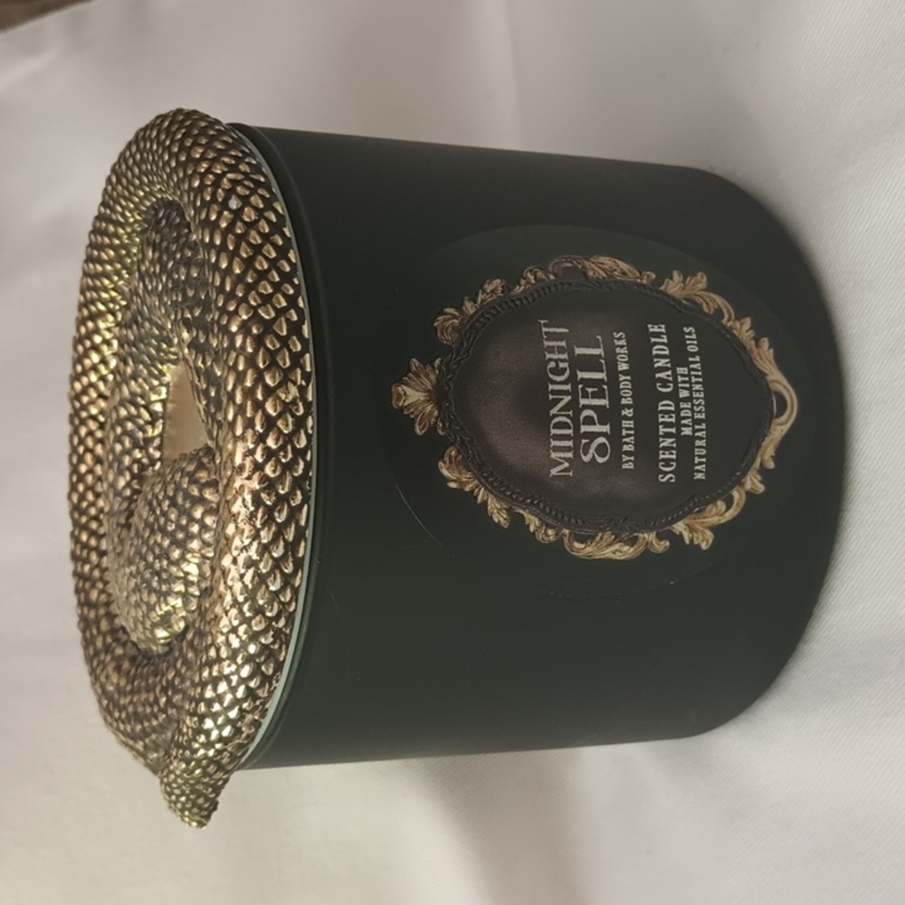 Bath & Body Works Snake Candle Halloween NWT